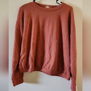 NWT A.N.A A New Approach Large Pullover Sweatshirt